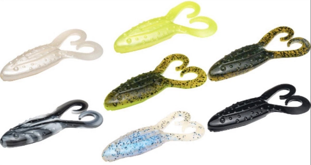 Strike King Gurgle Toad Belly Soft Bait Lure Assorted Colors